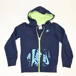 Nike Kids Sportswear Zip-Down Hoodie - Size 6-7 Yrs - Picture 1 of 7