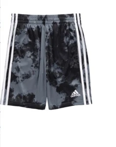 Boy's Youth Adidas Axis Bleach Shorts Size Large Black NWT - Picture 1 of 1