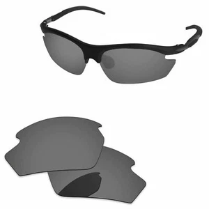 Lentes de repuesto polarizadas cromadas negras Lenslog para-Rudy Project Rydon SN79 - Imagen 1 de 6