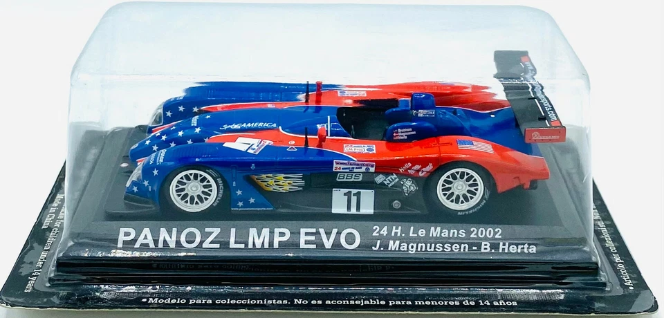 EBOND Modellino Panoz LMP EVO - 24H Di Le Mans 2002 - Die Cast - 1:43 - 0295 - Immagine 1 di 1