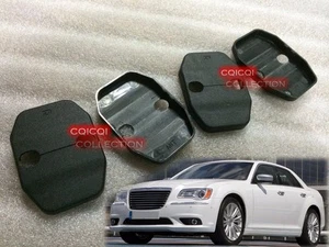 Chrysler 2012~2018 300 300C 300S SRT8 door lock striker cover 4pcs ◎ - Foto 1 di 3