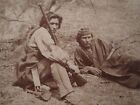 1880s BIG BEAR MACONUGAH WINNEBAGO INDIANS WI RIFLE WARRIORS STEREOVIEW PHOTO