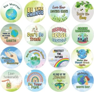 Eco Warrior Stickers (5 Sets X 16 Designs) - Picture 1 of 6