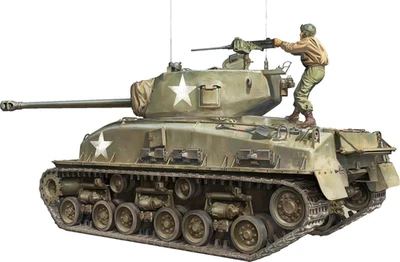 TAK2205 - 1:35 M4A1(76W) HVSS Sherman - Modellino in Plastica Con Set Fotografic - Immagine 1 di 4