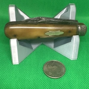 Antique Western German Jack Knife For Repair Horn Beautiful Patina EDC Rare Nice - Picture 1 of 10