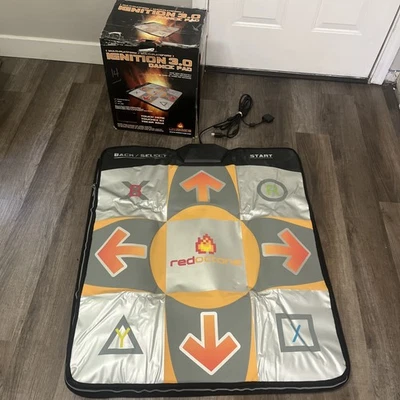 Red Octane Ignition 3.0 Dance Pad + Foam Pads Xbox,PS2 - Untested - Image 1 of 4
