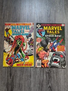 2 Marvel Comics Marvel Tales Starring Spider-Man 20cent #45 Sept. 30 Cent #82 - Picture 1 of 21
