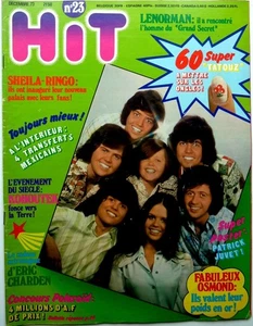 *THE OSMONDS = 3 SEITEN 1973 FRANZÖSISCHER AUSSCHNITT / CUPURE DE PRESSE - Bild 1 von 2