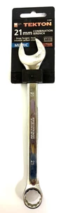 21MM COMBINATION WRENCH CHROME FINISH 12 POINT TEKTON 21381 - Picture 1 of 8