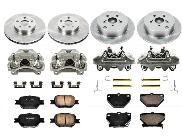 Kit de pastillas de freno y rotor delanteras y traseras para Toyota Celica 2004 2003-2005 GC827FZ Foto 1 de 1