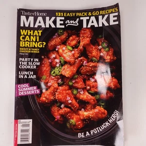 Taste of Home Make and Take Magazine 2018 Easy Recipes TOH Pink Edition - Picture 1 of 5
