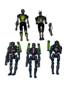 2005 G.I./GI JOE VALOR VS VENOM Series 21 B.A.T./BAT ATTACK 4" Figure LOT OF 5 - Picture 1 of 11