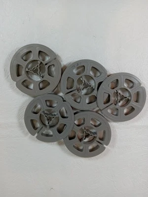 Lote de 5 - 8mm Película Plástica 2 3/4" Carretes de Película Decorativos Sala de Cine Foto 1 de 3