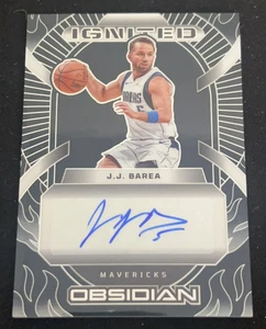 J.J. Barea 2024-25 Panini Obsidian 05/25 Auto Ignited Signatures #IS-JJB - Picture 1 of 6