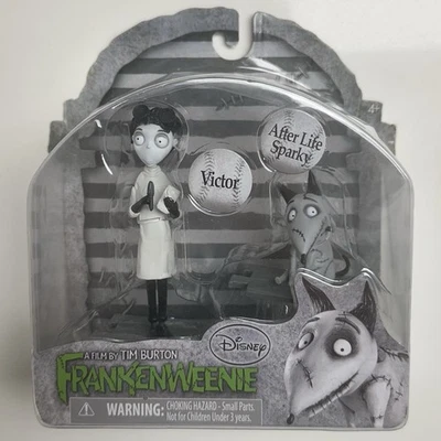Tim Burton Disney Frankenweenie Victor & After Life Sparky 2 Pack Figure Set - Image 1 of 4