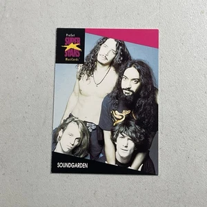 1991 Pro Set Super Stars MusiCards -- #238 Soundgarden Tarjeta de error - Imagen 1 de 2