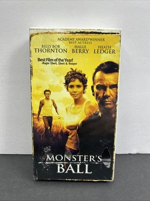 MONSTER’S BALL 2002 NEW SEALED VHS Halle Berry Billy Bob Thornton Heath Ledger - Image 1 of 4