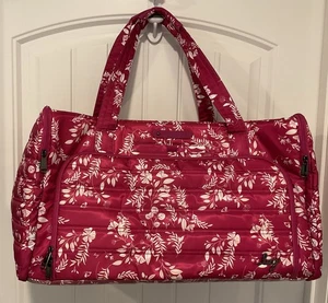 EUC Lug Trolley Duffle Travel Double Handle Bag Flourish Berry **SOLD OUT** - Picture 1 of 11