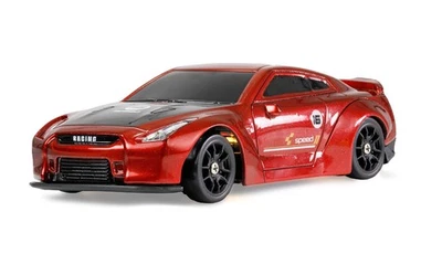 DRIFT SPORT MUSCLE CAR MIT GYRO 4WD 1:43 RTR 15 k/mh AMEWI 21138 UNTERBODEN LEDs - Bild 1 von 4