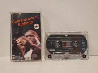 John Coltrane Live At Birdland Cassette Modal Jazz Post-Bop Rare - Image 1 of 4