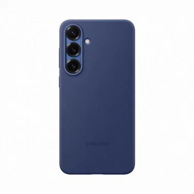 Samsung Silicone Case cover colorata in silicone per Galaxy S25 Blue - Immagine 1 di 4