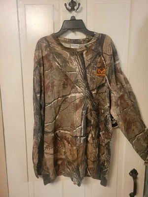 Mens XL /XG Camo Shirt Realtree AP  Shirt T-Shirt Camouflage Trees Forest NWT - Image 1 of 4