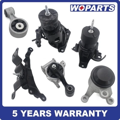 6PC Engine Motor & Auto Trans Mount Set Fit For 2009-2014 Nissan Murano 3.5L - Image 1 of 4