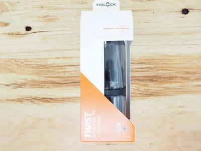 NEW! FidLock TWIST Bottle 700 Life + Magnetic Bike Base Smoke Wide Mouth Design - Image 1 of 4