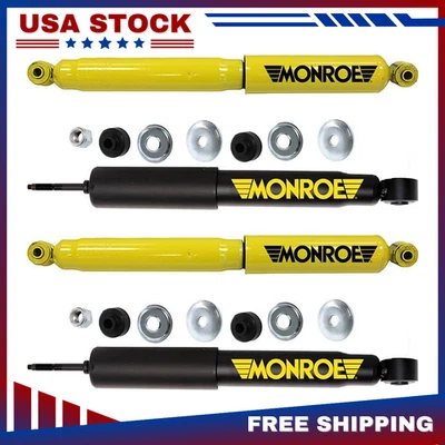 Amortiguadores delanteros traseros Monroe 4 piezas para Chevrolet Avalanche 2500 2002-2006 Foto 1 de 4
