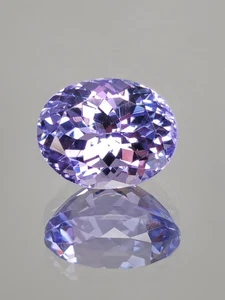 Tanzanita sin tratar 2,75 quilates corte de precisión limpio lavanda gema rara de coleccionistas - Imagen 1 de 10