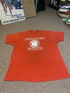 Camiseta De Colección Años 80 Drunk State Intoxicus Continuo Rojo Parodia Puntada Única - Imagen 1 de 11