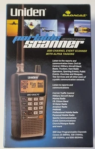 UNIDEN UBC 125XLTC Handheld Radio Scanner 500 Channels 25-960MHz USB-C Charging - Picture 1 of 2