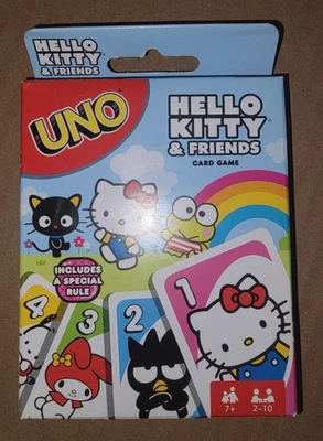 2017 Uno Hello Kitty & Friends Card Game HTF - Image 1 of 4