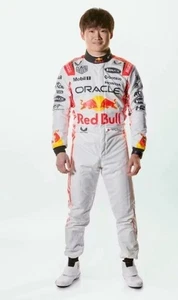 2025 Yuki Tsunoda Rennanzug CIK/FIA Level 2 F1 Go Kart Rennanzug in allen Größen - Bild 1 von 2