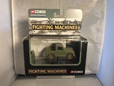 CORGI FIGHTING MACHINES CS90115 BRITISH ARMY LAND ROVER SWB   BOXED  VGC  - Image 1 of 4