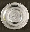 Superb Rare Antique 1914 Japan 1 Yen Silver Coin Embedded in Silver Trinket Tray