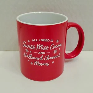 Swiss Miss Cocoa and Hallmark Channel Weihnachtsfilme Werbe Kaffeebecher  - Bild 1 von 10
