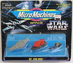 Star Wars 1996 Micro Machines 3 Pack w/ Stands Sealed 65860 Collection VII (7) - Picture 1 of 5