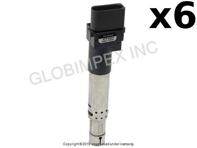 AUDI / VW (2004-2010) Ignition Coil - With Spark Plug Connector (6) DENSO - Image 1 of 1