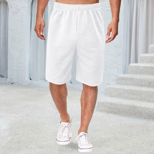 Pantalones de entrenamiento tejidos ajustados al aire libre correr entrenamiento para hombres deportes de verano - Imagen 1 de 10