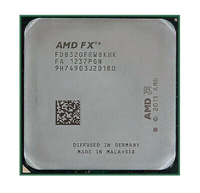 AMD FX-Series FX-8320 FD8320FRW8KHK 3.5 GHz 8C 8T Socket AM3+ CPU Processor - Image 1 of 4