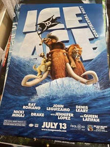 Double Sided Original Movie Posters ~ 27”x40” ICE AGE CONTINENTAL DRIFT - Picture 1 of 6