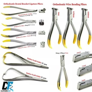 Orthodontic Pliers ,Distal End Cutters ,Dental Laboratory Archwire Bending Ortho - Picture 1 of 9