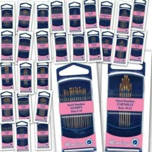 Nadeln Hand Nähen Nähen Vergoldet Auge Praktisches Etui Profi KAUFEN 1+ Packung 182D - Bild 1 von 39