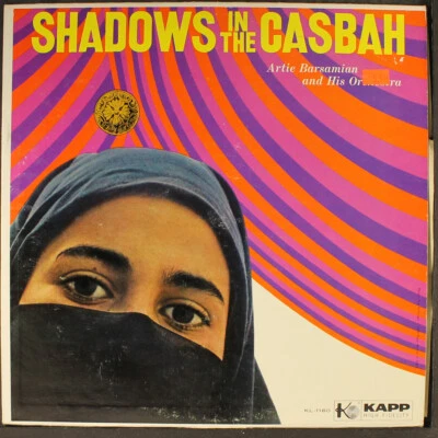 ARTIE BARSAMIAN: shadows in the casbah KAPP 12" LP 33 RPM - Image 1 of 2