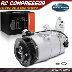 AC Compressor w/ CP01 Compressor for BMW F48 X1 X2 F30 340i F32 440i Mini Cooper - Picture 1 of 10