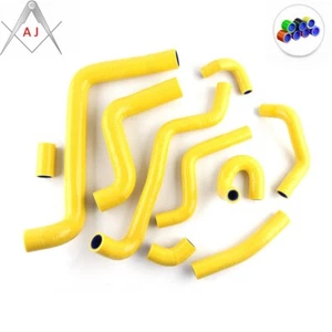 Yellow For 1996-1997 VW GOLF MK3 1900CC TDI AFN Silicone Radiator Coolant Hose - Picture 1 of 13
