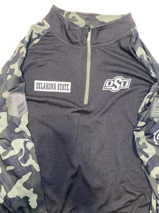 Colosseo Oklahoma State Cowboys OHT apprezzamento militare LS GIACCA XXL 0034 - Foto 1 di 7