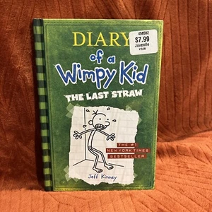 Diary of a Wimpy Kid: The Last Straw (Book 3) - Hardcover By Kinney, Jeff - GOOD - Imagen 1 de 8