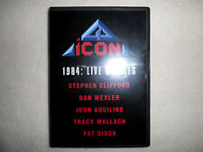 ICON  - 1984: Live Bootleg (2008)  DVD Canada HAIR METAL MINT ULTRA RARE !